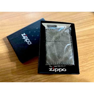 ジッポー(ZIPPO)の希少品!! ZIPPO ジッポー ライター 革巻き 象革 レザー 正規品(その他)