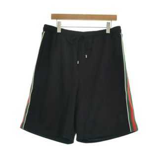 グッチ(Gucci)のGUCCI グッチ ショートパンツ XXL 黒 【古着】【中古】(ショートパンツ)