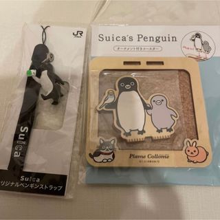 ジェイアール(JR)のSuicaのペンギン　プレミィコロミィ  コースター　　非売品　ストラップ(キャラクターグッズ)