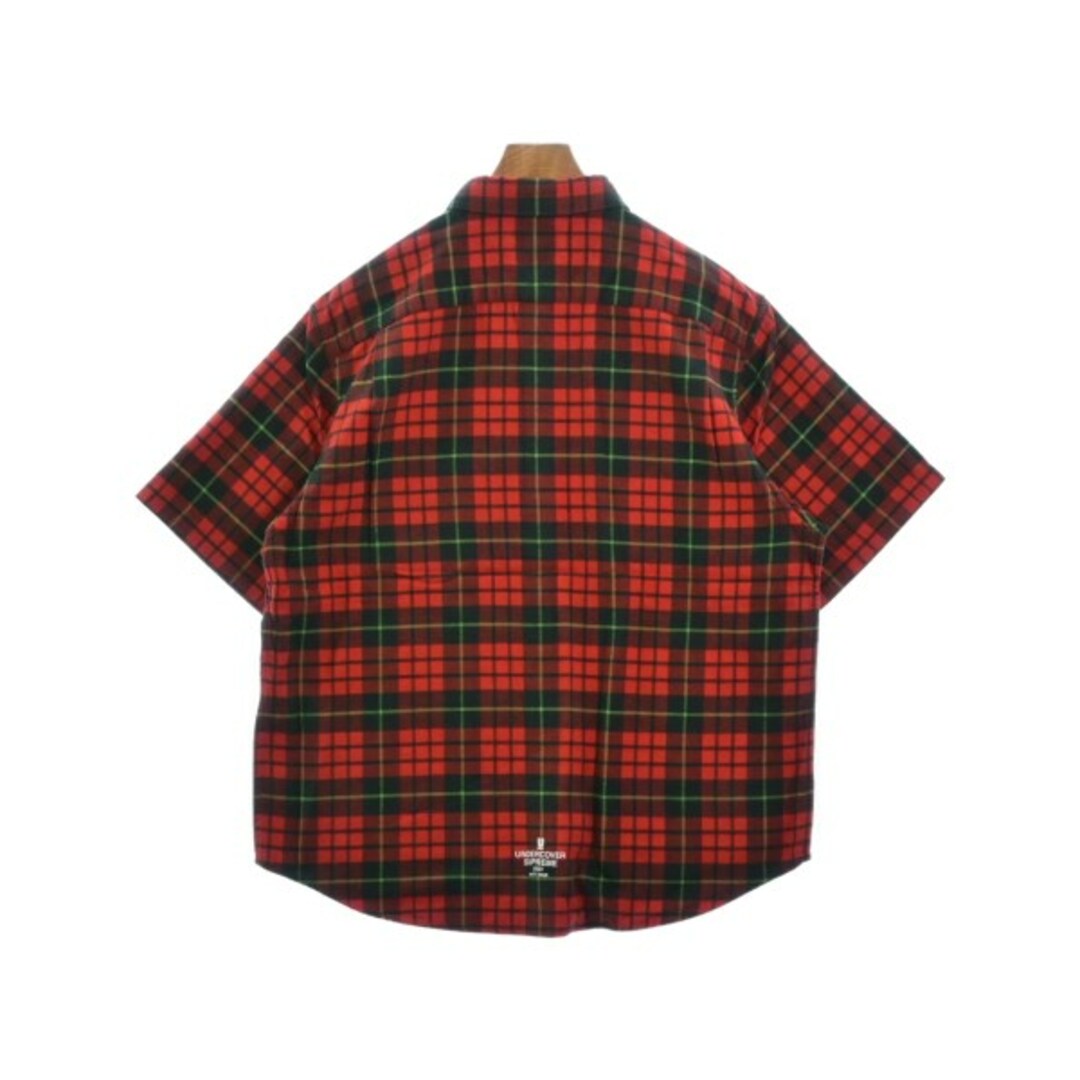 Supreme - Supreme シュプリーム カジュアルシャツ M 赤x緑x黄緑