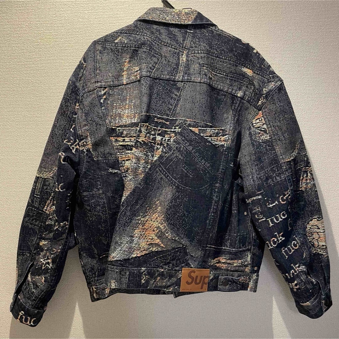 Supreme(シュプリーム)のSupreme Archive Denim Jacquard Jacket メンズのジャケット/アウター(Gジャン/デニムジャケット)の商品写真