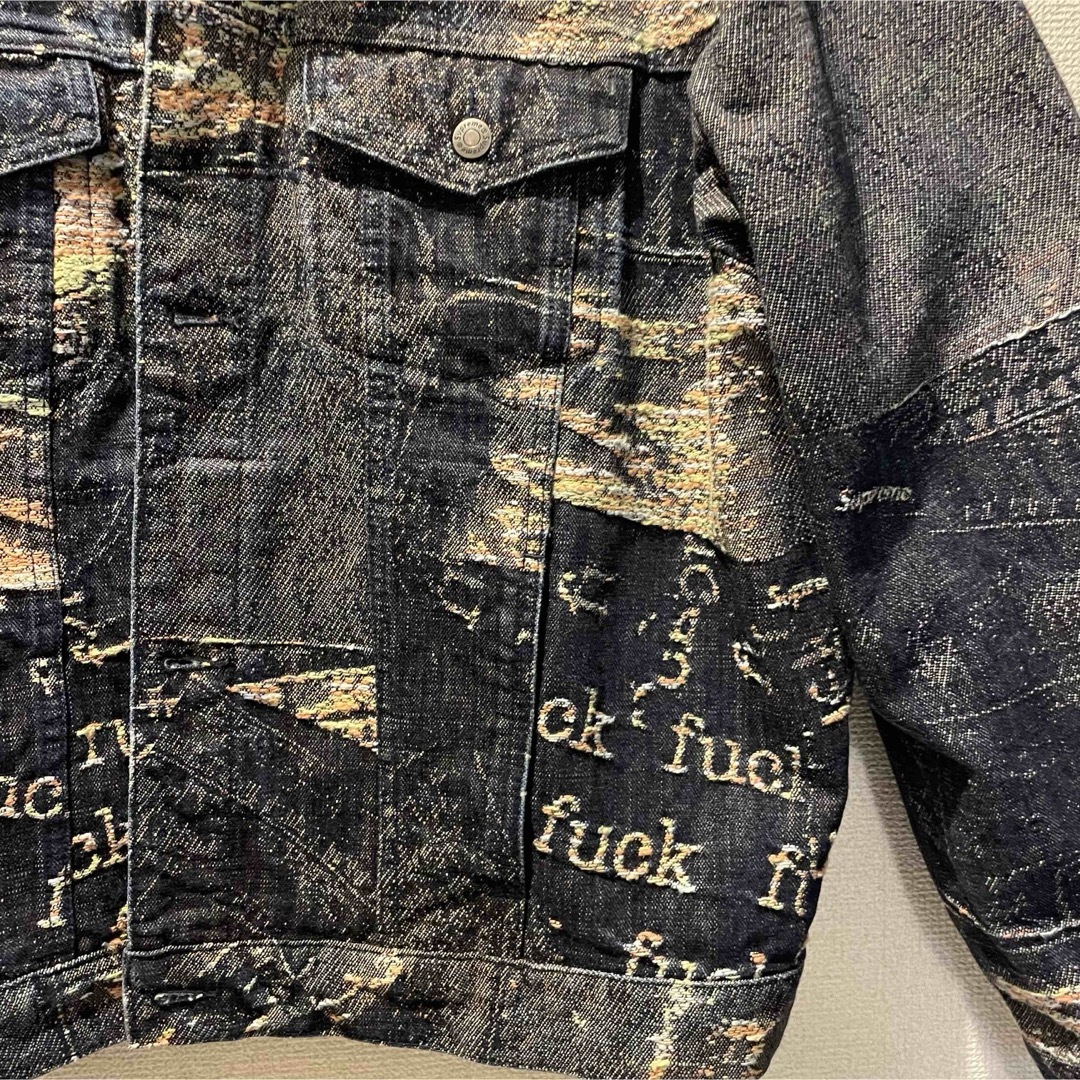 Supreme(シュプリーム)のSupreme Archive Denim Jacquard Jacket メンズのジャケット/アウター(Gジャン/デニムジャケット)の商品写真