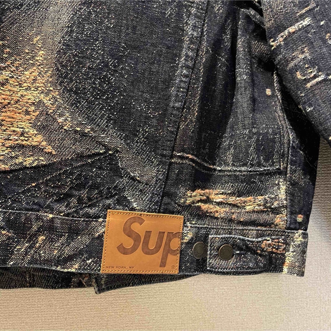 Supreme(シュプリーム)のSupreme Archive Denim Jacquard Jacket メンズのジャケット/アウター(Gジャン/デニムジャケット)の商品写真