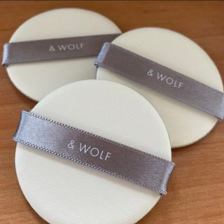 エヌオーガニック(N organic)の☆＆WOLF リキッドファンデ専用パフ☆(パフ・スポンジ)