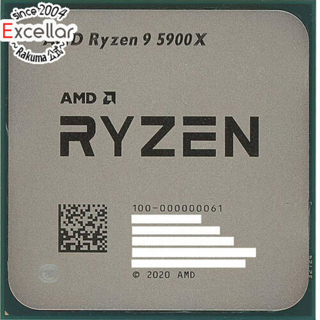 AMD　Ryzen 9 5900X 100-100000061　3.7GHz SocketAM4