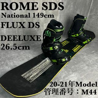 ROME SDS - ROME SDS メンズ スノーボード 3点 セット National 44の