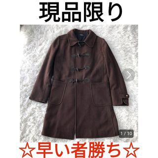 アーペーセー(A.P.C)のA.P.C アーペーセー ダッフルコート ダークブラウン 茶色 Ｌ 40(ダッフルコート)