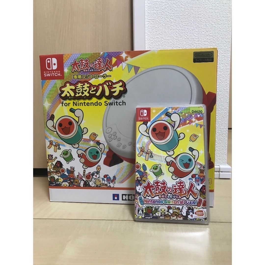 ✨太鼓の達人 Nintendo Switchば～じょん！ソフト＋太鼓とバチ✨Nintendo