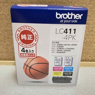 ブラザー(brother)のブラザー工業 LC411-4PK 4色パック(PC周辺機器)