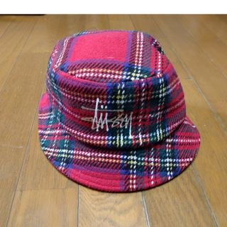 ステューシー(STUSSY)のSTUSSY チェックハット(ハット)