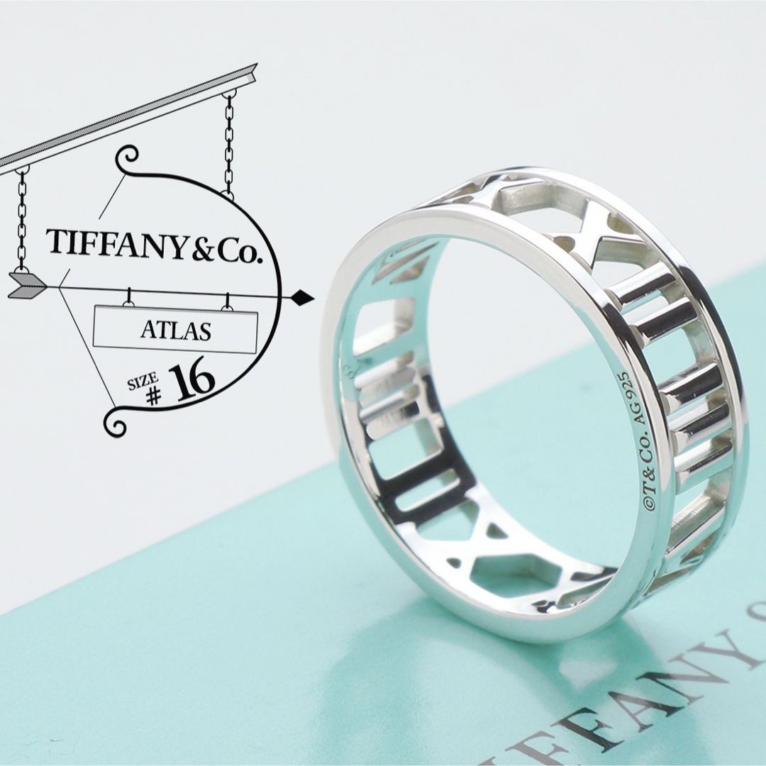 Tiffany & Co. - 極美品 TIFFANY ティファニー アトラス オープン