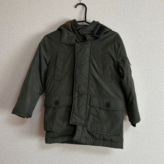 ザラキッズ(ZARA KIDS)のZARA KIDS ダウン　120cm 122cm カーキ　コート　上着(コート)