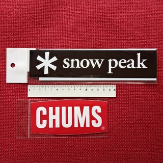 スノーピーク(Snow Peak)のチャムス スノーピーク ステッカー正規品(その他)