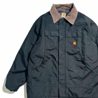 カーハート(carhartt)の【Carhartt】カーハート ブラックトラディショナルコート 古着(カバーオール)