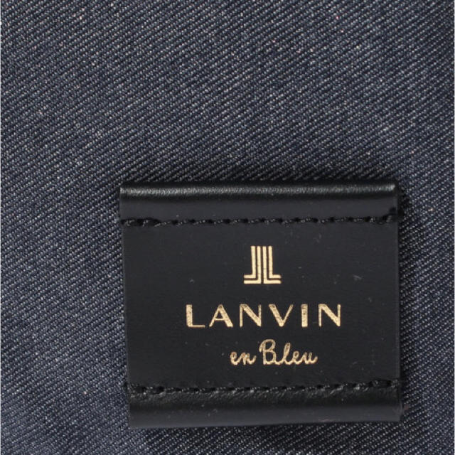 LANVIN en Bleu(ランバンオンブルー)のランバン  ラデファンスラメ シャンブレー リュック ♫ レディースのバッグ(リュック/バックパック)の商品写真