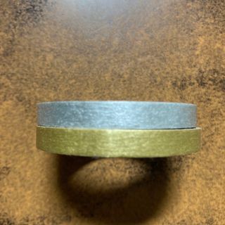 エムティー(mt)のマスキングテープ (中古) #3240 ゴールド　シルバー　クリスマス　6mm(テープ/マスキングテープ)