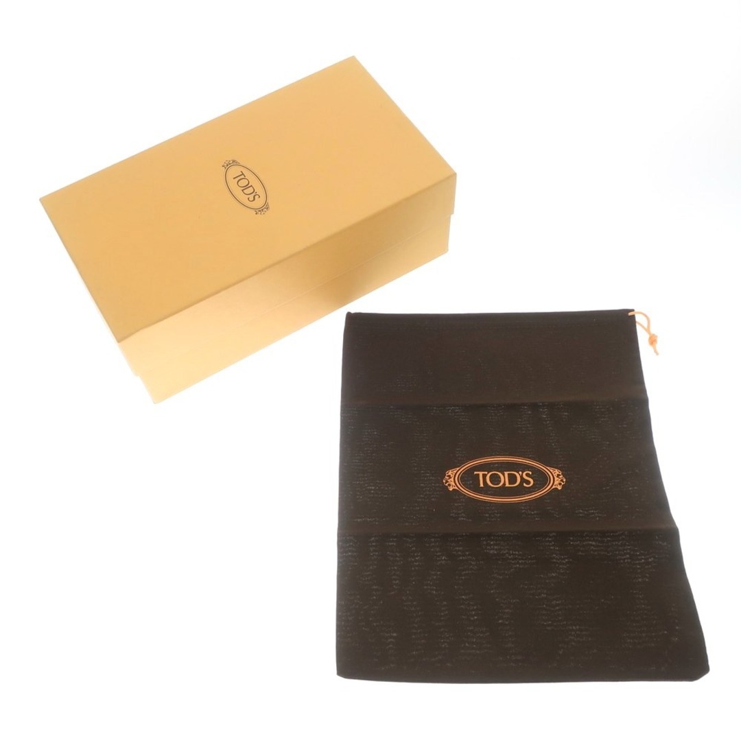 TOD'S - 【中古】トッズ TOD'S レザー コインローファー ブラウン