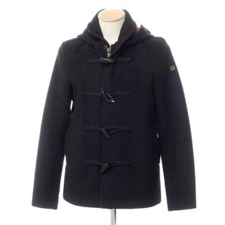 スコッチアンドソーダ(SCOTCH & SODA)の【中古】スコッチアンドソーダ SCOTCH & SODA ウールポリエステル ダッフルコート ブラック【サイズS】【メンズ】(ダッフルコート)