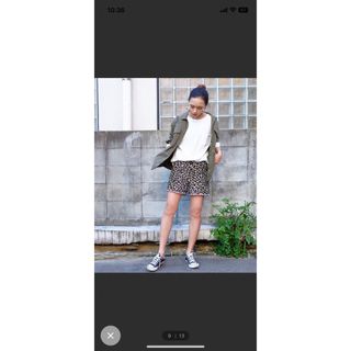 トゥデイフル(TODAYFUL)のTODAYFUL ヒョウ柄ショートパン(ショートパンツ)