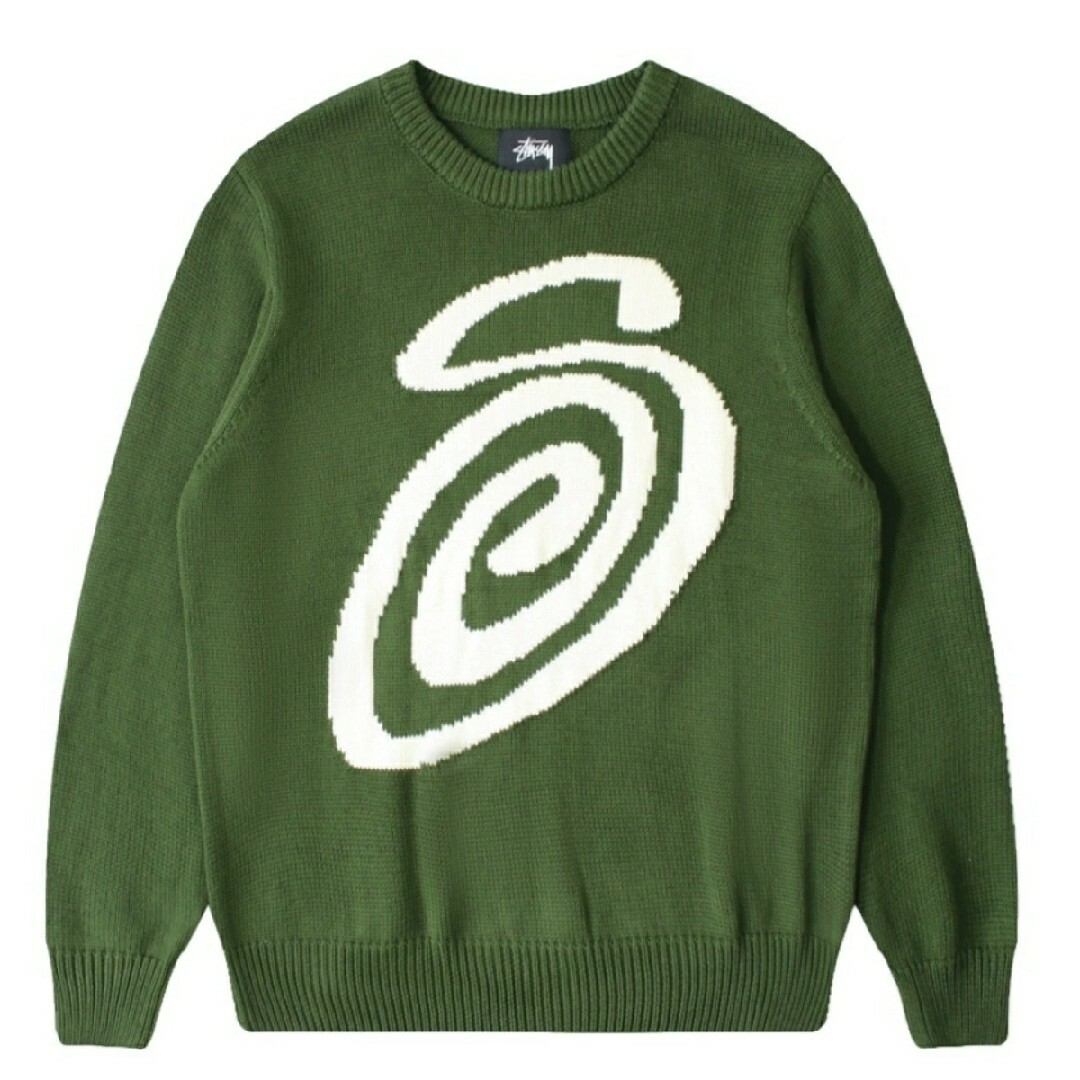 【新品】stussy セーター　サイズXL ブラック