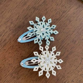 アナ雪・雪の結晶　ヘアピン(ヘアピン)