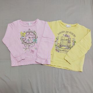 マザウェイズ(motherways)のマザウェイズ　トレーナー　130　2枚セット(Tシャツ/カットソー)