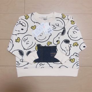 ベビーザラス(BABiESRUS)の新品　ベビーザラス　SNOOPY トレーナー(Tシャツ/カットソー)