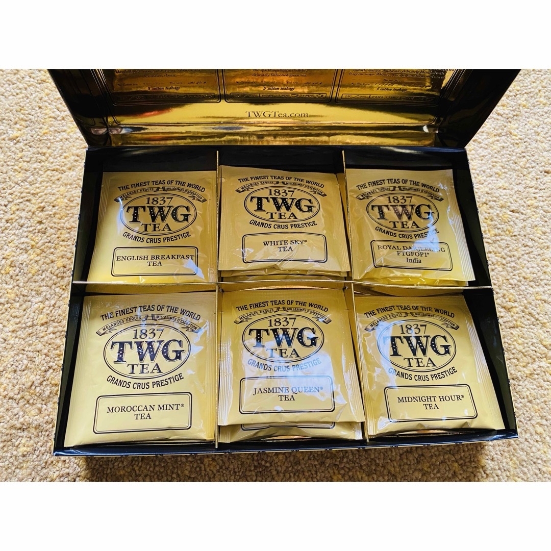 TWG TEA アソート 20個＋おまけ2個　ティーパック6種類 食品/飲料/酒の飲料(茶)の商品写真