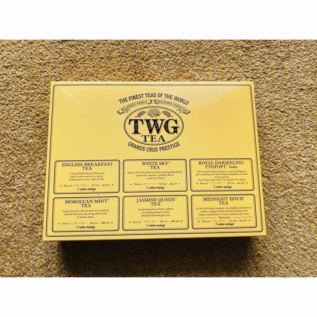 TWG TEA アソート 20個＋おまけ2個　ティーパック6種類 食品/飲料/酒の飲料(茶)の商品写真