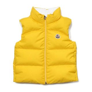 モンクレール(MONCLER)の【新品未使用】 MONCLER モンクレール ダウンベスト ベビー＆キッズ LIDA VEST 1A00014-54A81 【18/24M/YELLOW】(その他)