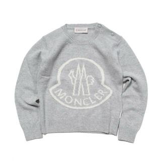 モンクレール(MONCLER)の【新品未使用】 MONCLER モンクレール セーター ニット クルーネック ベビー＆キッズ 9C00002-M1127 【18/24/GREY】(その他)