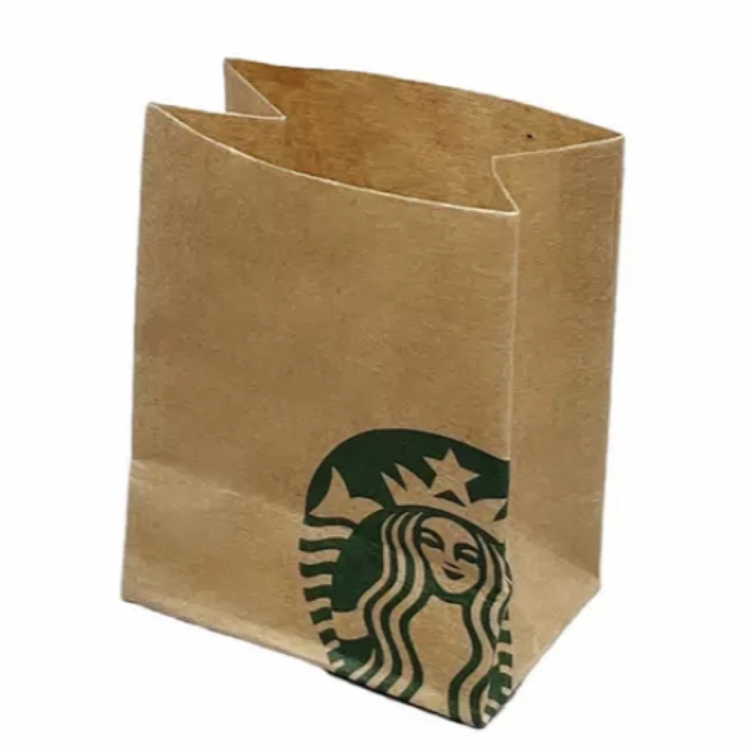 ミニチュアドリンク　スターバックス　コーヒー　紙袋　ミニチュアフード　ドール ハンドメイドのおもちゃ(ミニチュア)の商品写真