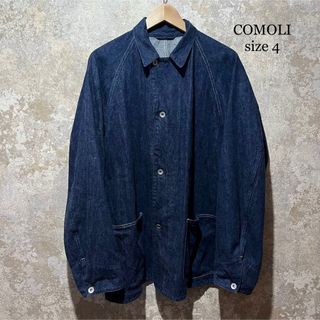 コモリ(COMOLI)のCOMOLI コモリ デニム シャツ ジャケット サイズ4(Gジャン/デニムジャケット)