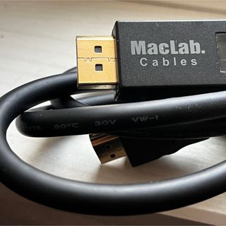 Maclab. HDMI - DisplayPort(DP)変換ケーブル(PC周辺機器)