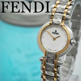 FENDI 2100L ズッカ ピンクシェル ダイヤ レディース 時計