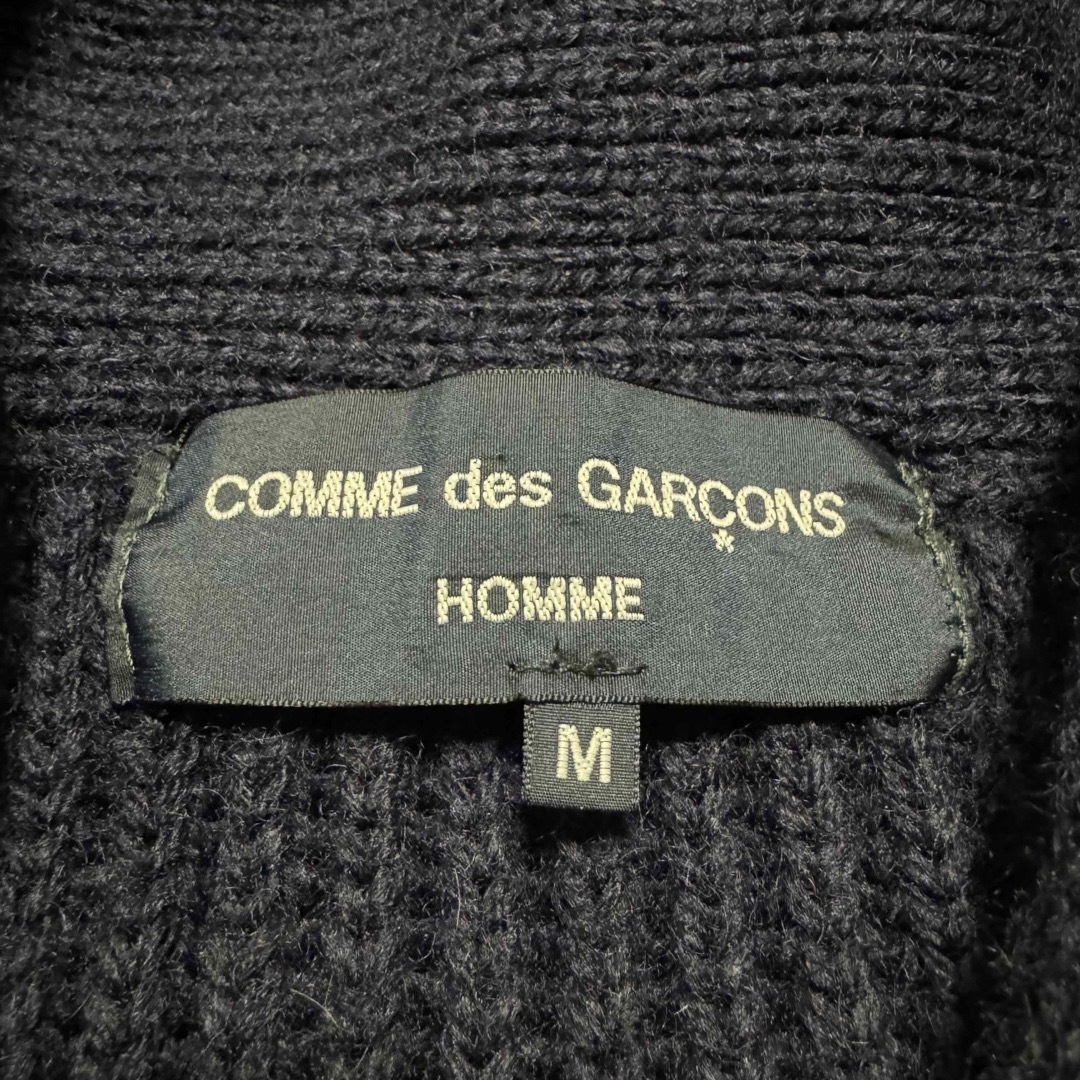 COMME des GARCONS HOMME ショールカラーカーディガン M