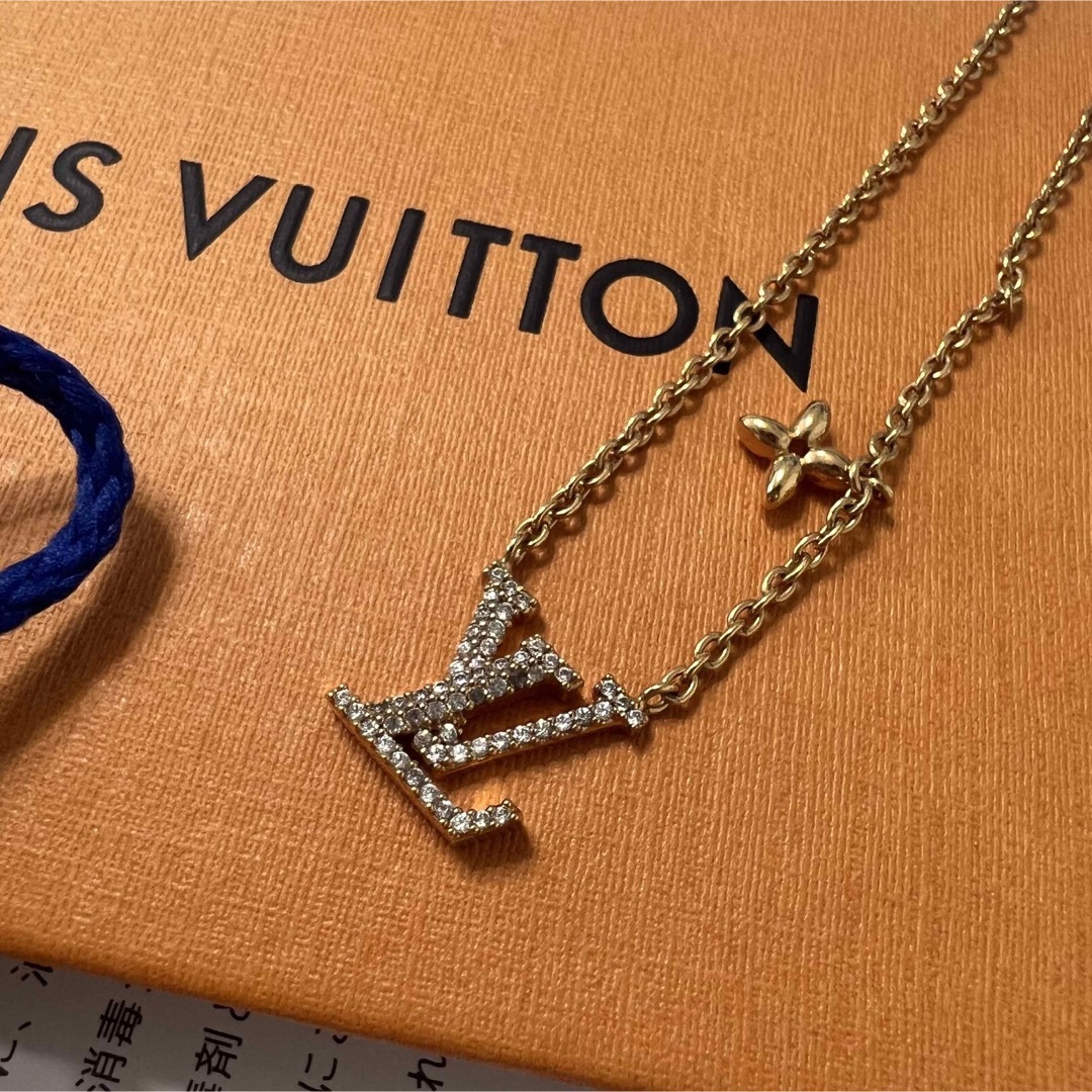 LOUIS VUITTON - 【美品】ルイヴィトン ネックレス LVアイ LOUIS VUITTON - 【美品】ルイヴィトン ネックレス LVアイ