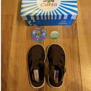 シエンタ(Cienta)のcienta ベルトサンダル ブラウン 15cm(サンダル)