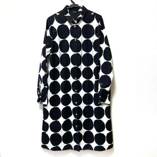 marimekko　マリメッコ　ひざ丈ワンピース　総柄　長袖　アートデザイン