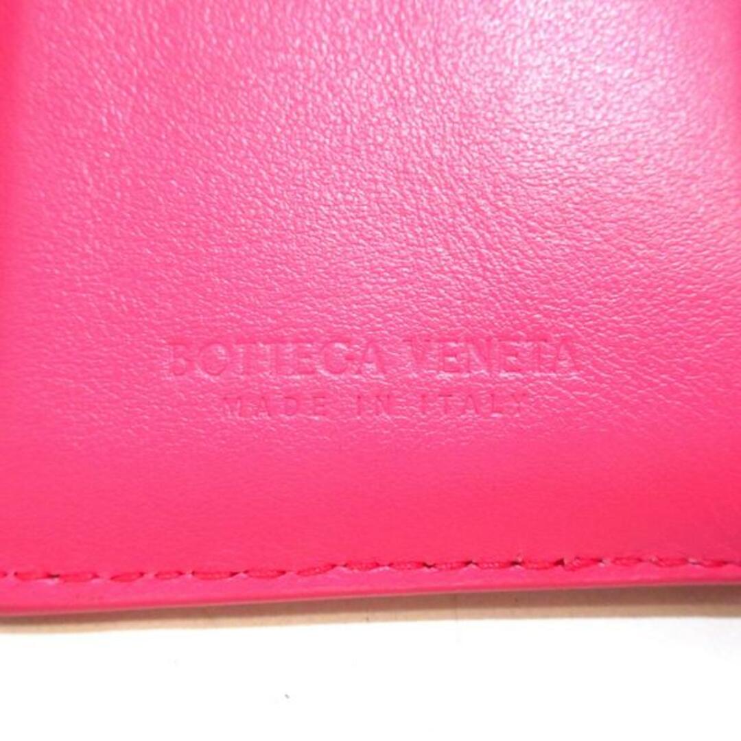 BOTTEGA VENETA ボッテガヴェネタ　三つ折り財布　ピンク