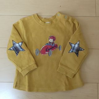 プティマイン(petit main)のプティマイン　おさるのジョージ　90(Tシャツ/カットソー)