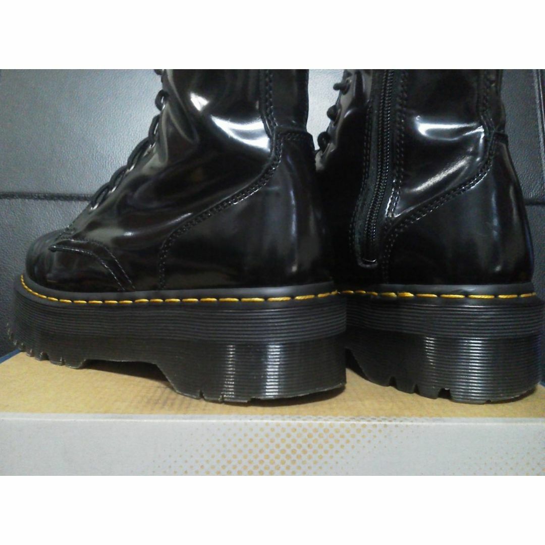 【専用】Dr.Martens JADON UK6 黒 厚底 8ホール 男女可