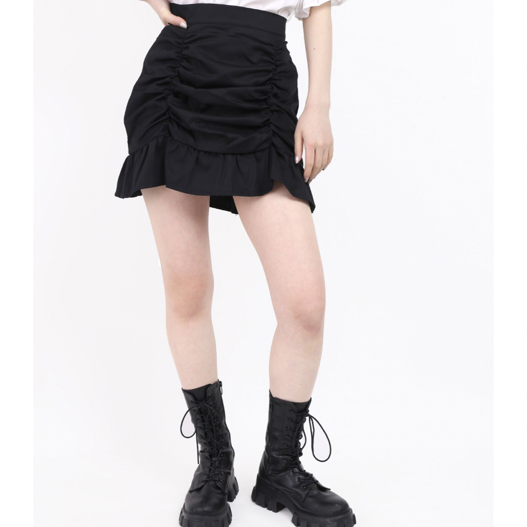 wc(ダブルシー)のドロストスカート　WC レディースのスカート(ミニスカート)の商品写真
