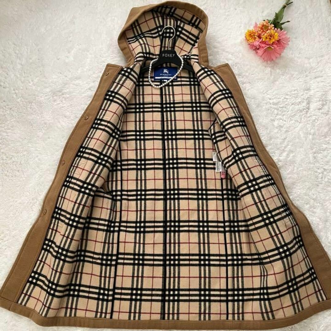 BURBERRY BLUE LABEL - 【美品】BURBERRY BLUE LABEL ダッフルコート