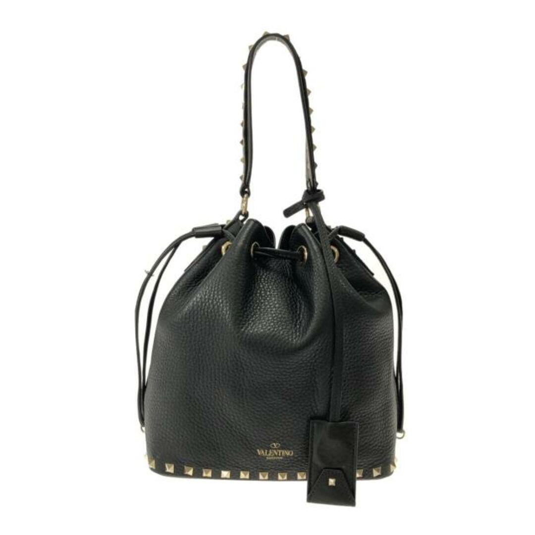 valentino garavani - バレンチノガラバーニ ハンドバッグ 黒の通販 by