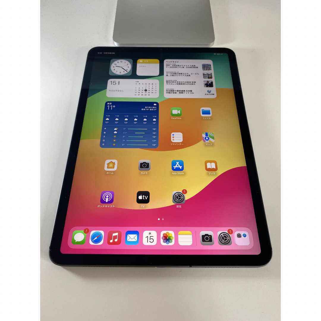 iPad(アイパッド)のiPad Pro 11 第1 Wi-Fi+Cellular 256GB ジャンク スマホ/家電/カメラのPC/タブレット(タブレット)の商品写真