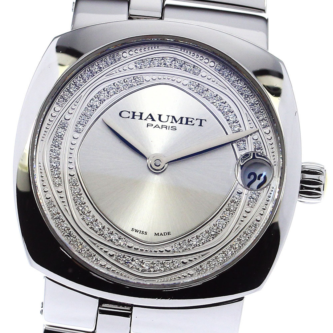 CHAUMET(ショーメ)のショーメ Chaumet W11660-32K ミスダンディ 文字盤ダイヤ 自動巻き レディース 美品 箱・保証書付き_781419 レディースのファッション小物(腕時計)の商品写真