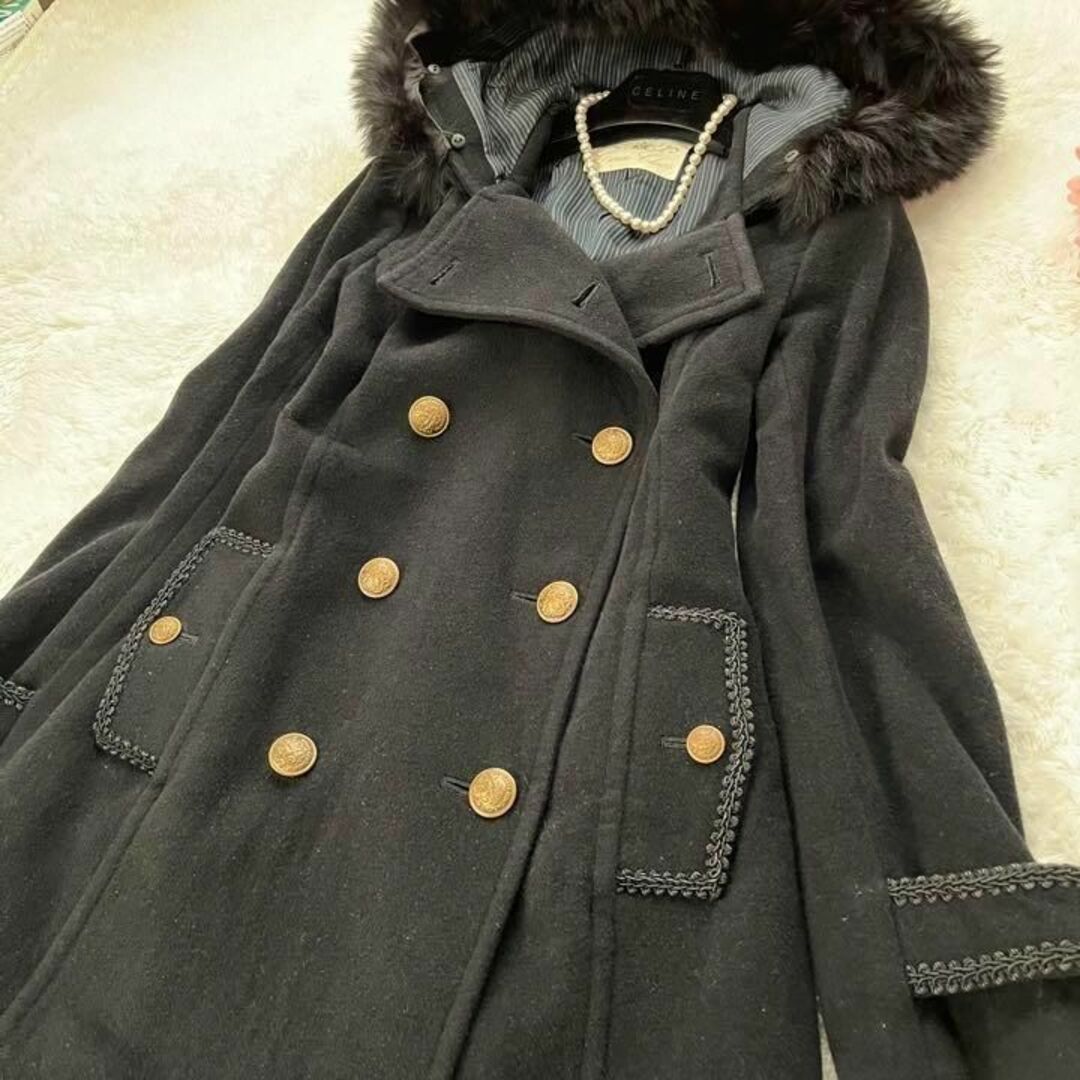 GRACE CONTINENTAL - 【美品】GRACE CONTINENTAL カシミヤ混 コート