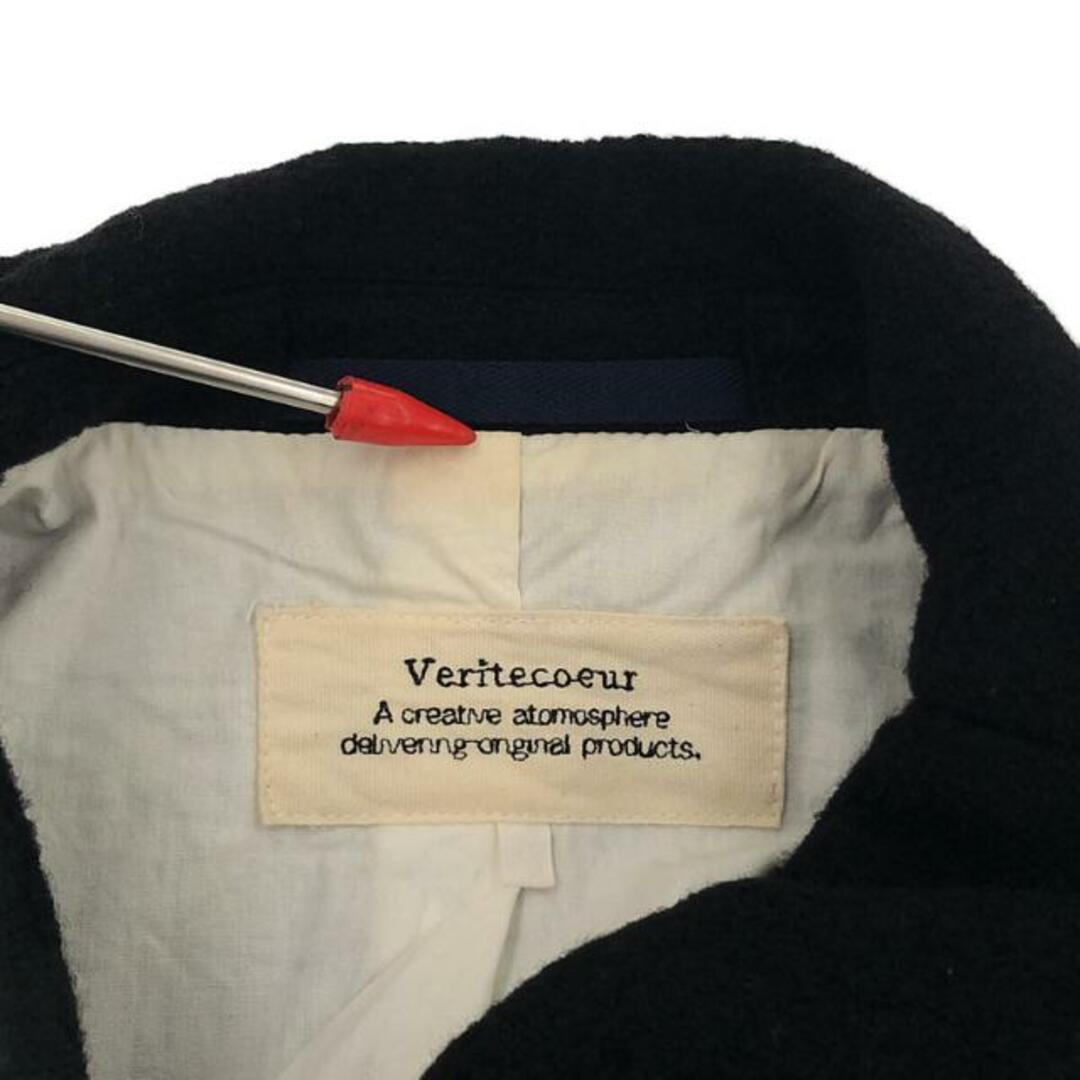 Veritecoeur(ヴェリテクール)のveritecoeur / ヴェリテクール | ウール  4Bジャケット | F | ブラック | レディース レディースのジャケット/アウター(その他)の商品写真