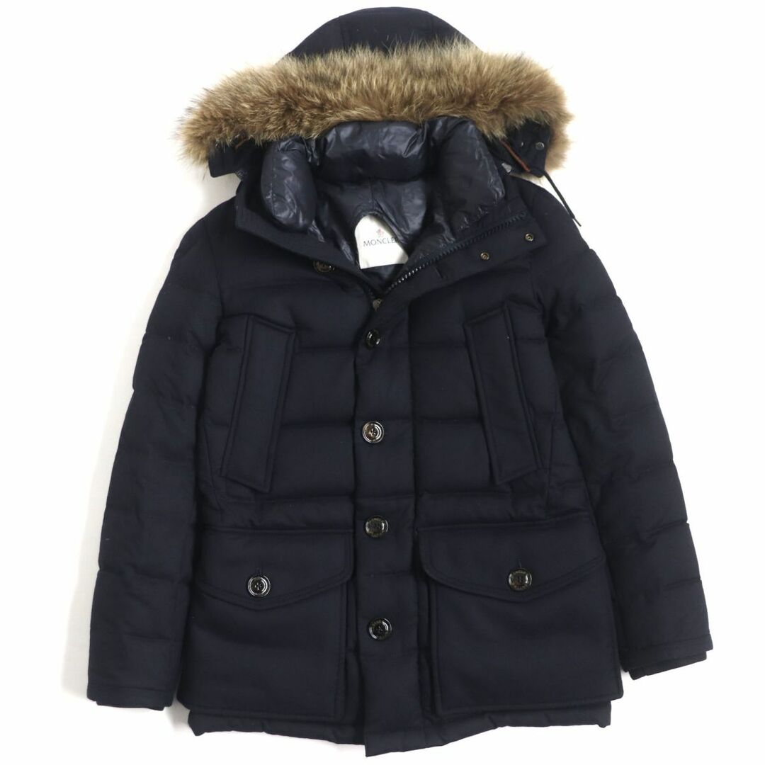 MONCLER - 美品▽MONCLER モンクレール RETHEL ルテル ファー・フード